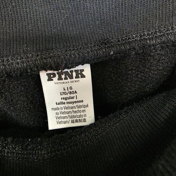 PINK By Victoria's Secret Ivy Fleece Foldover Flare Sweatpants - Picture 2 of 7